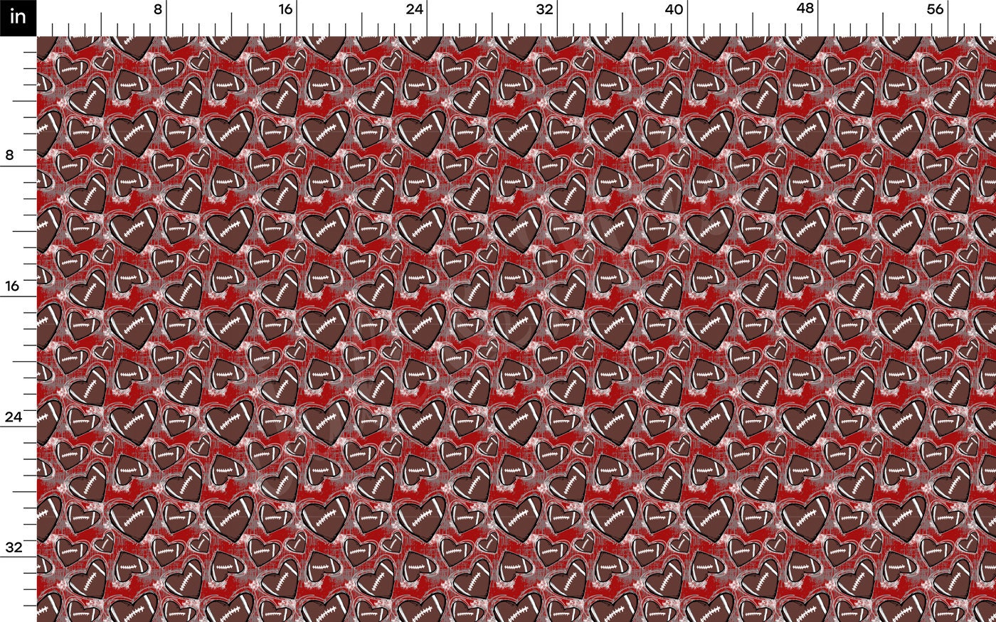 Football DBP Fabric Double Brushed Polyester DBP1989