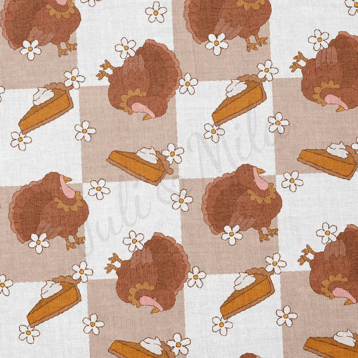 Thanksgiving 100% Cotton Fabric CNT2072