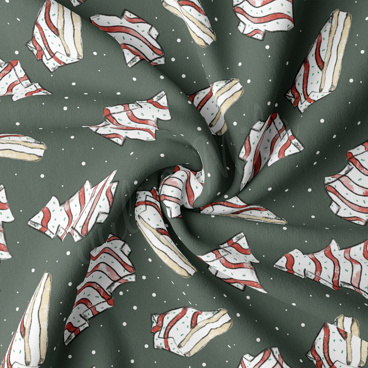 Christmas DBP Fabric Double Brushed Polyester DBP2086