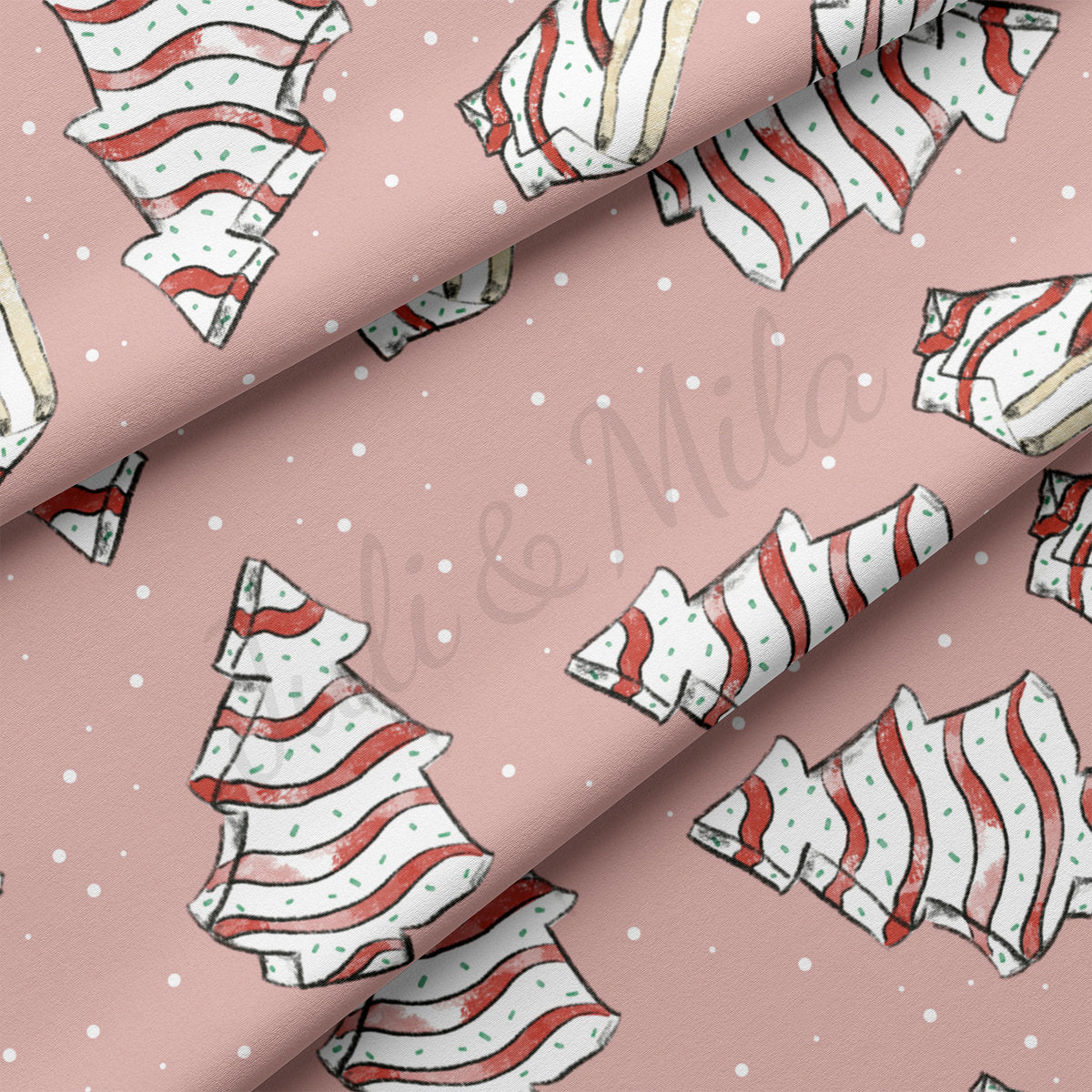 Christmas DBP Fabric Double Brushed Polyester DBP2087