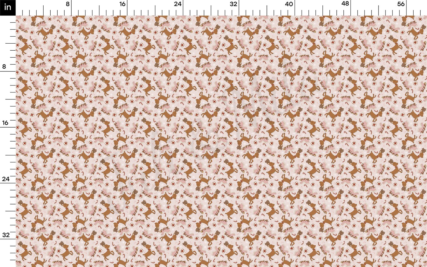 DBP Fabric Double Brushed Polyester DBP2094 Christmas