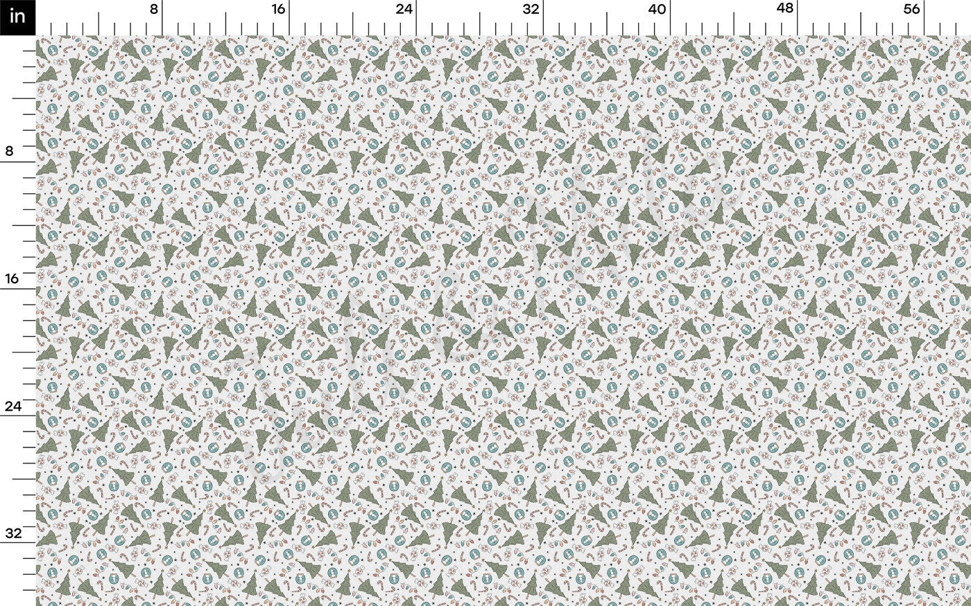 DBP Fabric Double Brushed Polyester DBP2100 Christmas