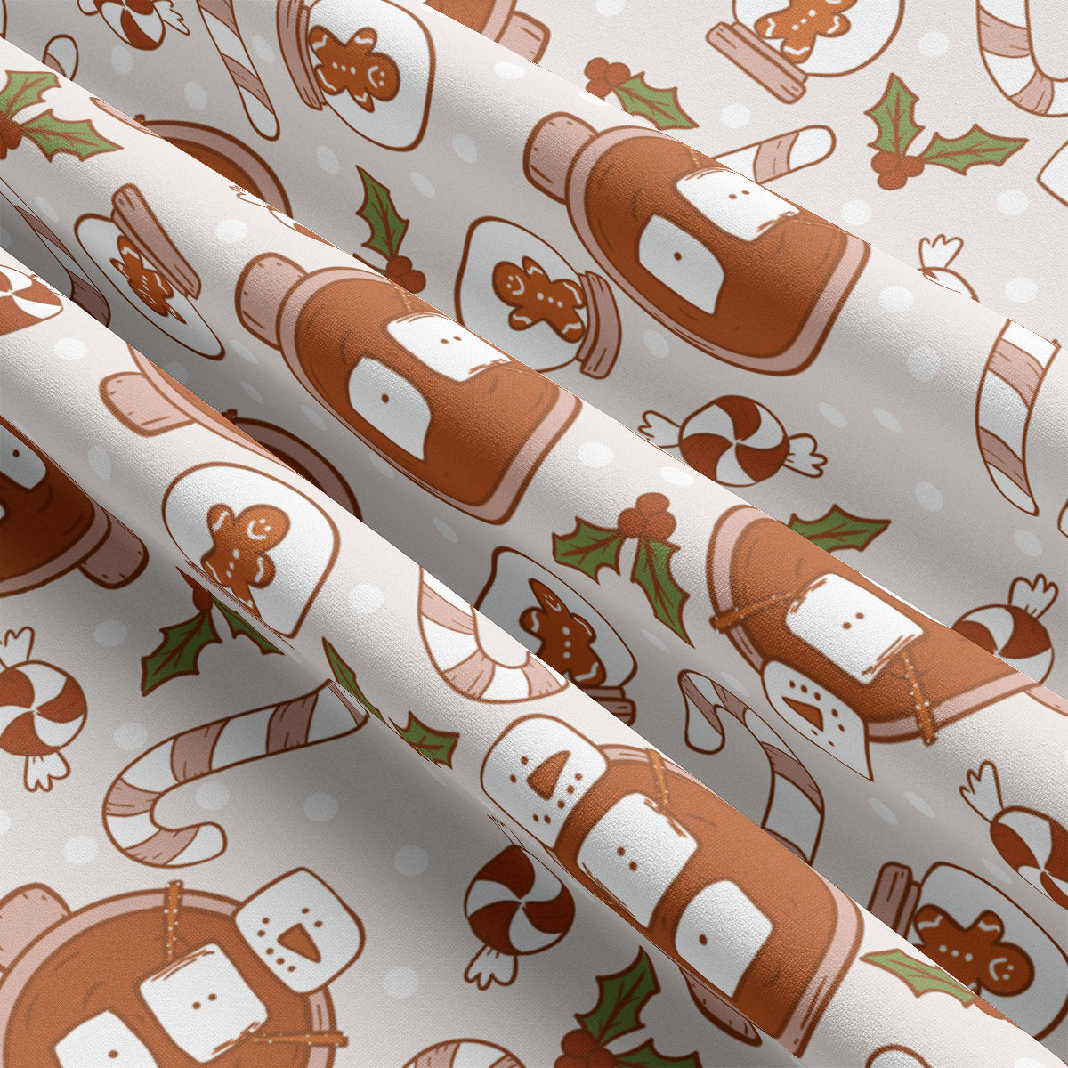 DBP Fabric Double Brushed Polyester DBP2120 Christmas