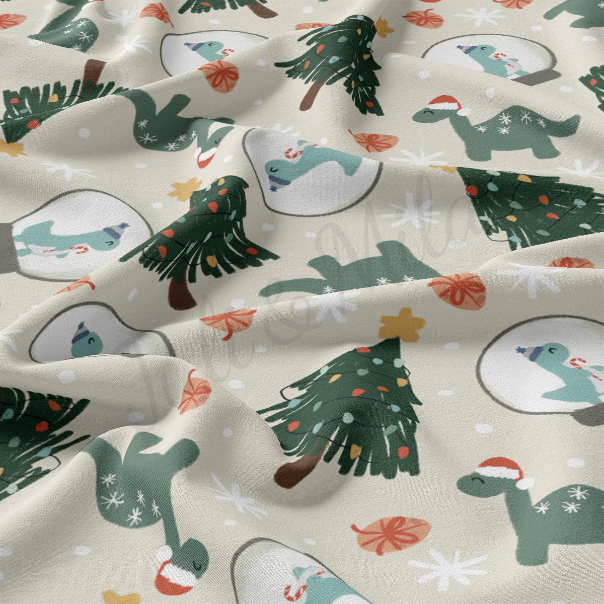 DBP Fabric Double Brushed Polyester DBP2151 Christmas