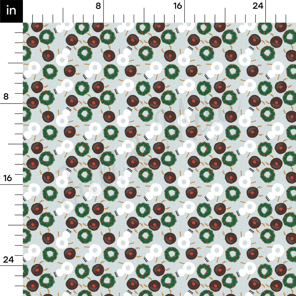 DBP Fabric Double Brushed Polyester DBP2153 Christmas