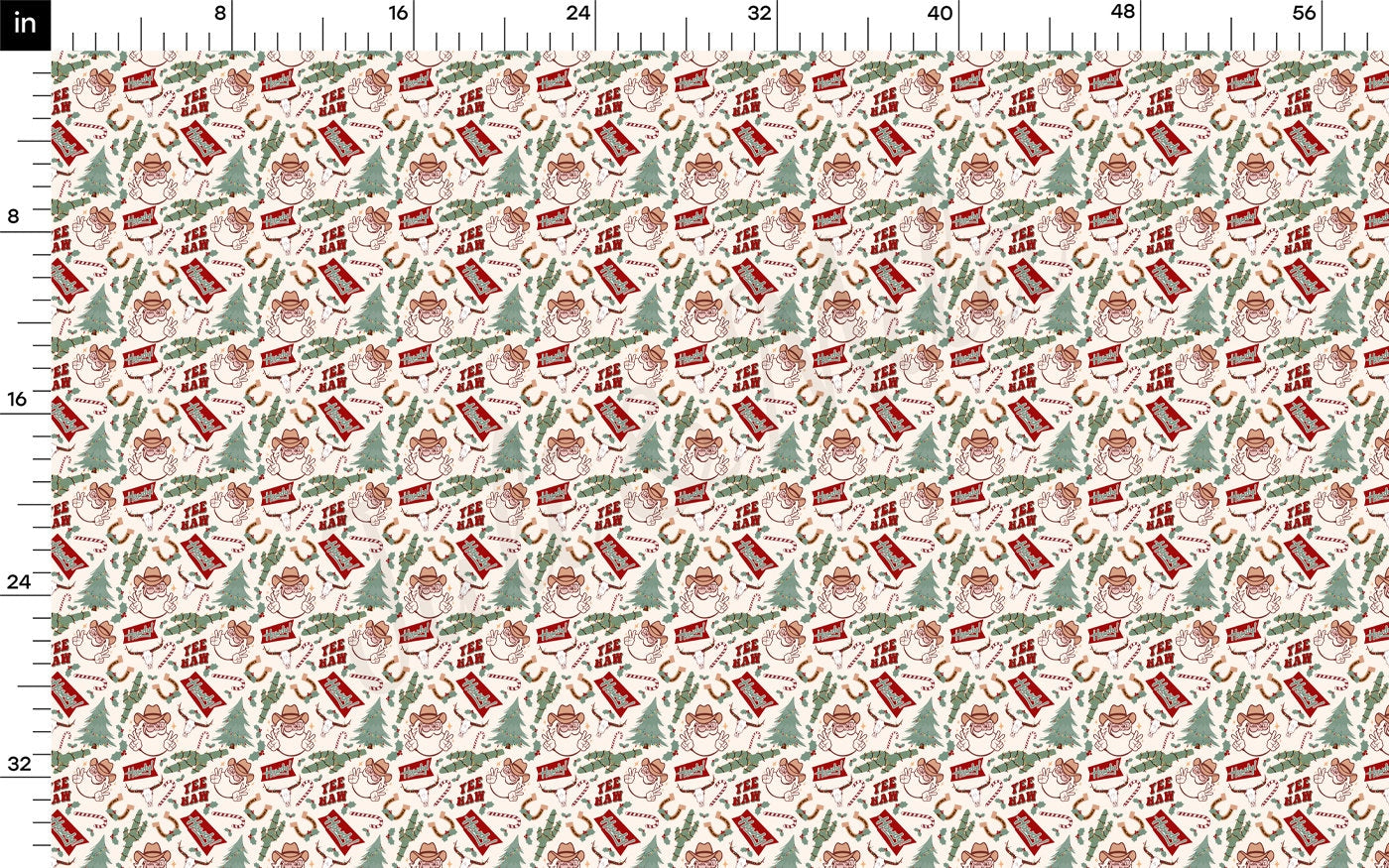 DBP Fabric Double Brushed Polyester DBP2157 Christmas