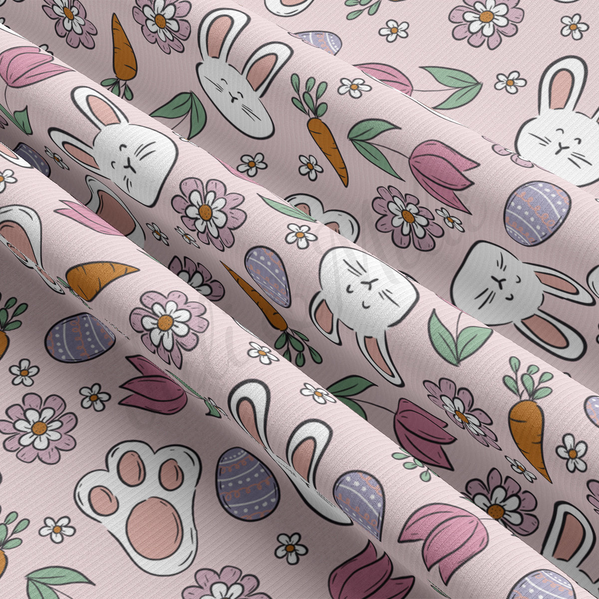 Rib Knit Fabric   RBK2110 Easter