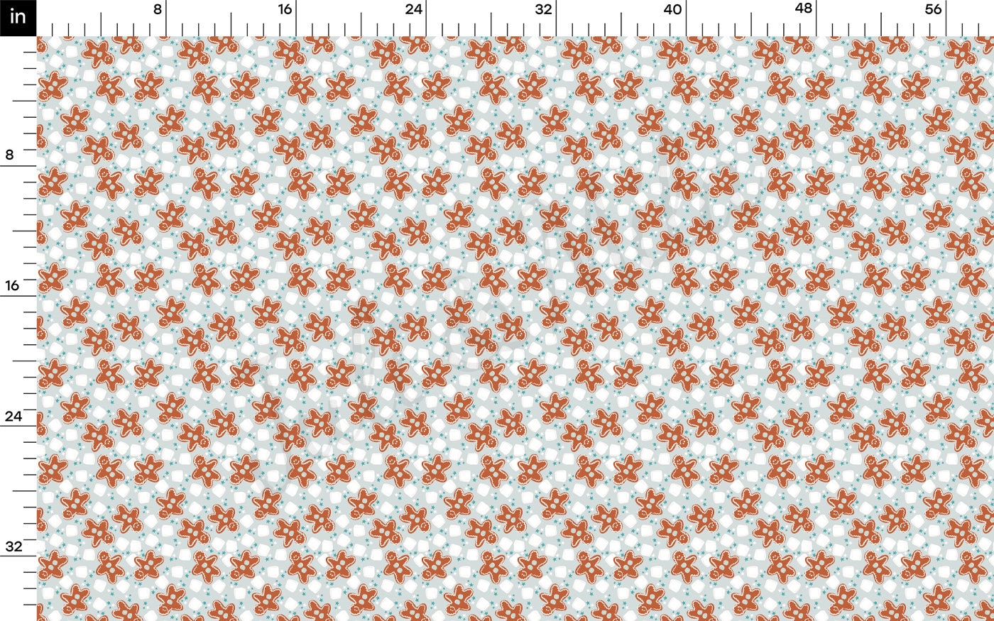 Rib Knit Fabric RBK2116 Christmas