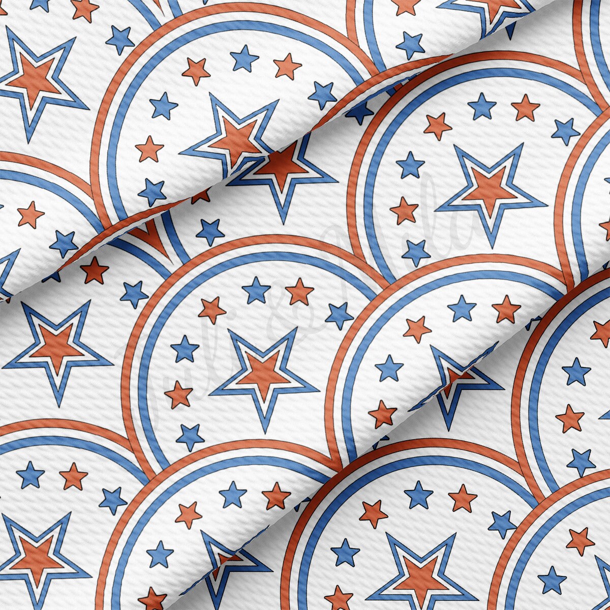4th of July Patriotic Bullet Fabric AA2191