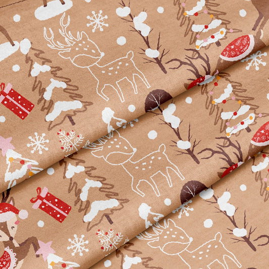 100% Cotton Fabric CTN2166 Christmas