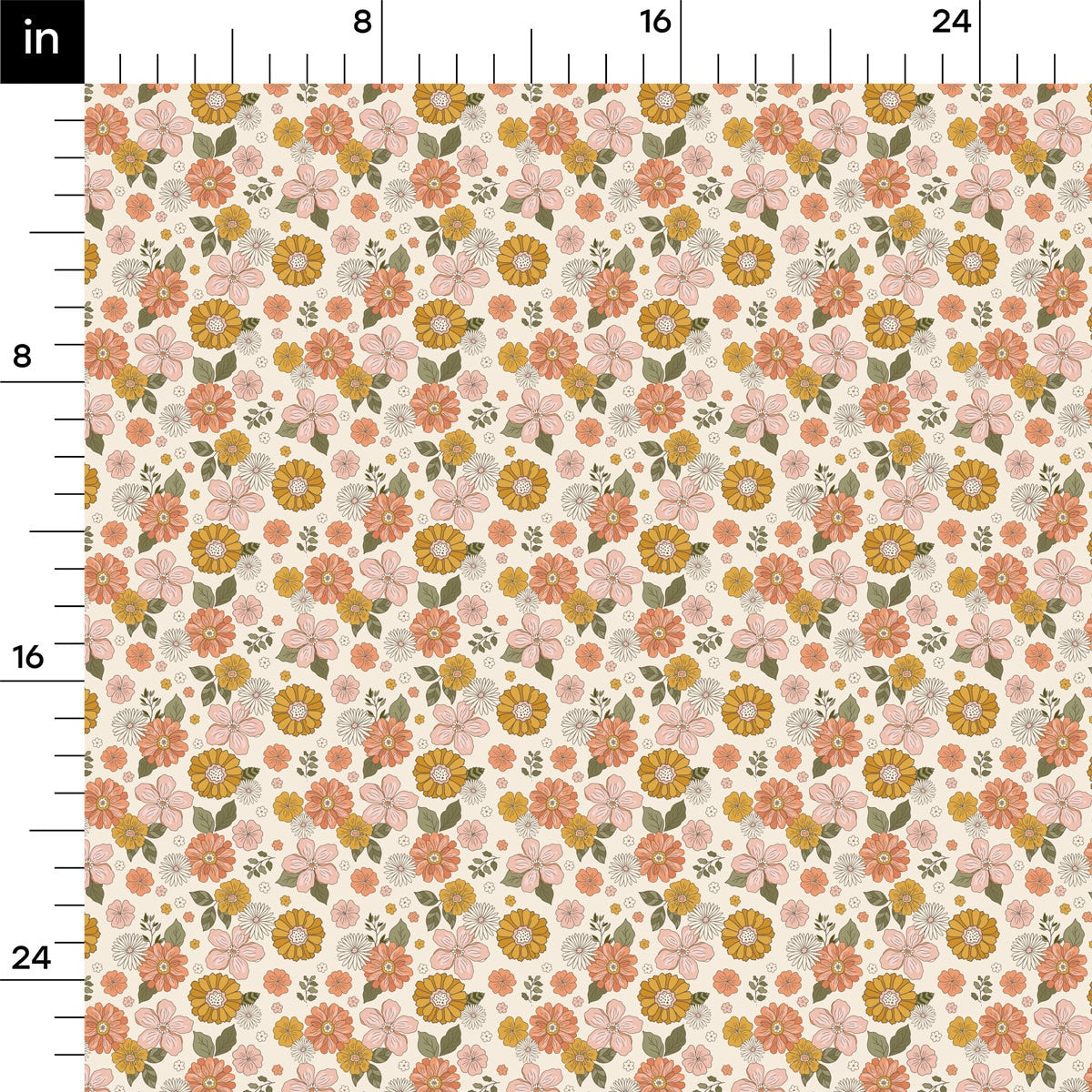 100% Cotton Fabric CTN2194 Floral