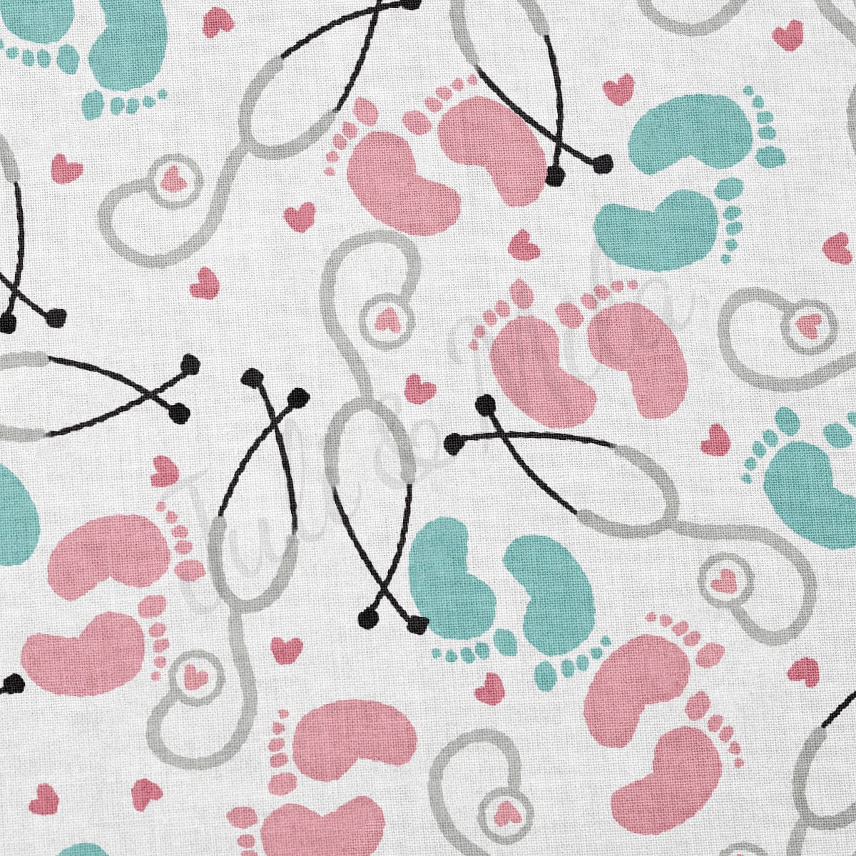 100% Cotton Fabric CTN2081 L&D Labor and Delivery