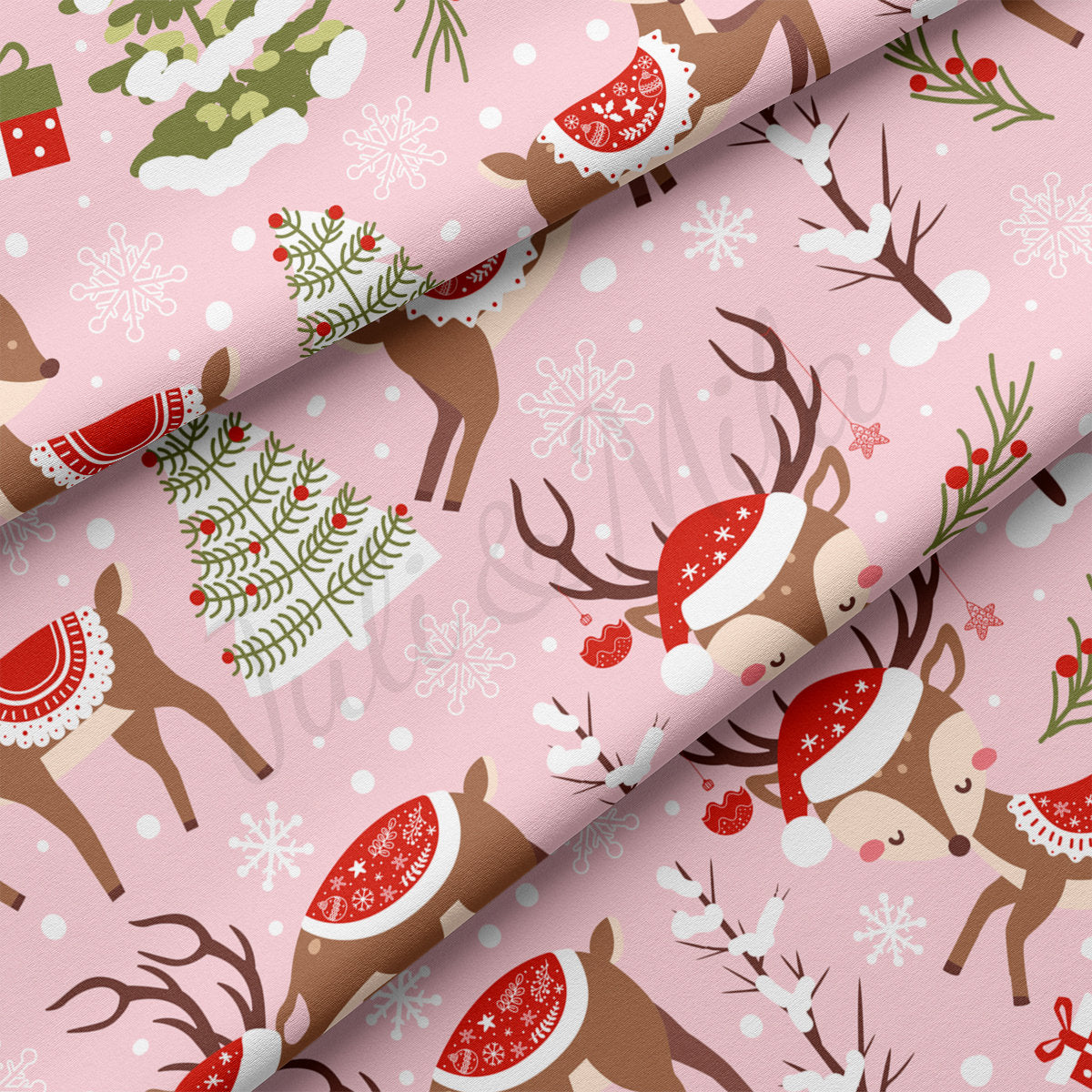 Christmas DBP Fabric Double Brushed Polyester DBP2182