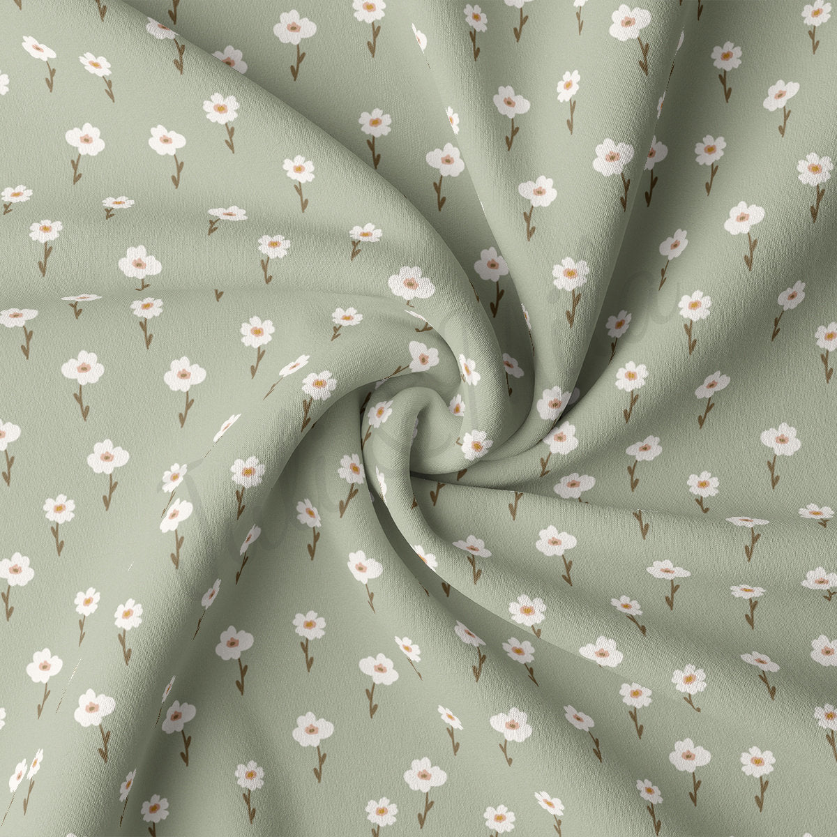 Floral DBP Fabric Double Brushed Polyester DBP2183