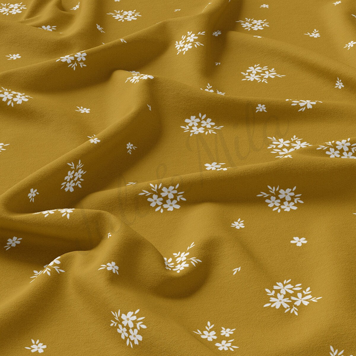 Floral DBP Fabric Double Brushed Polyester DBP2186