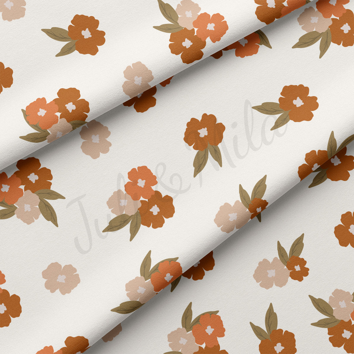 Floral DBP Fabric Double Brushed Polyester Fabric DBP2200