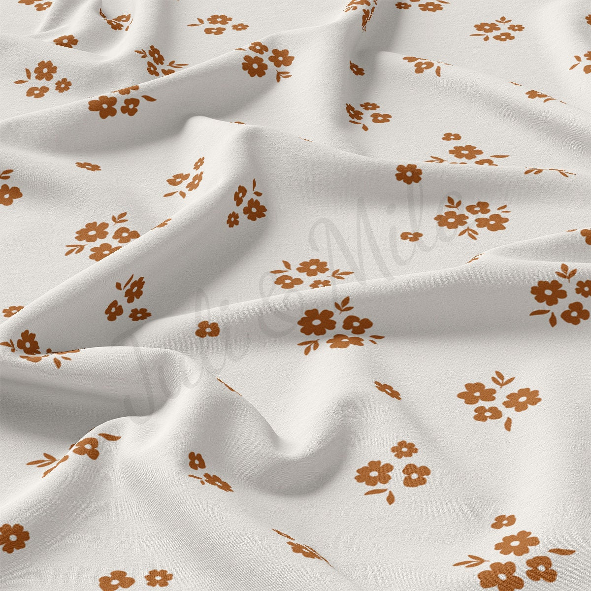 Floral DBP Fabric Double Brushed Polyester DBP2202