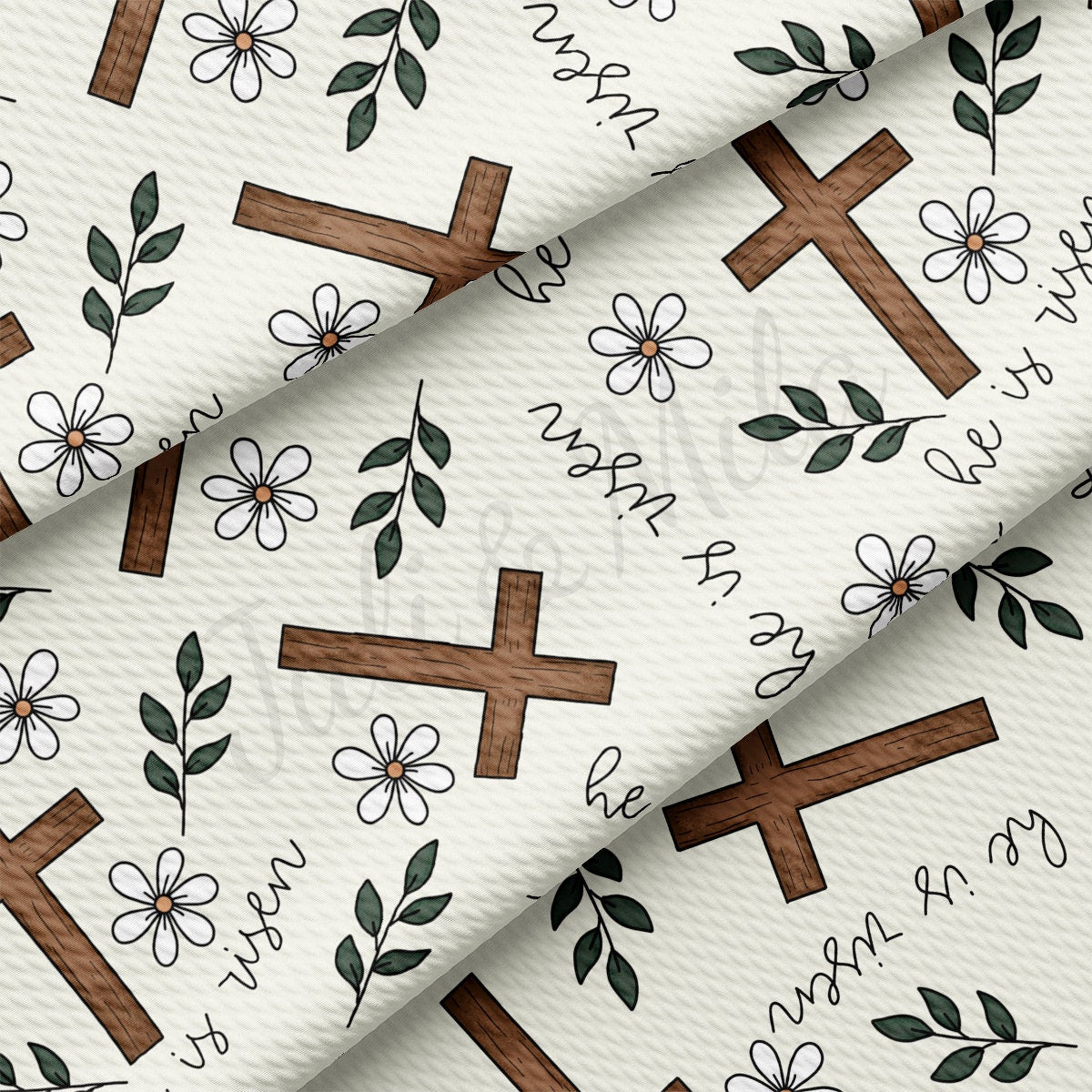 He is Risen Bullet Fabric AA2215 Easter