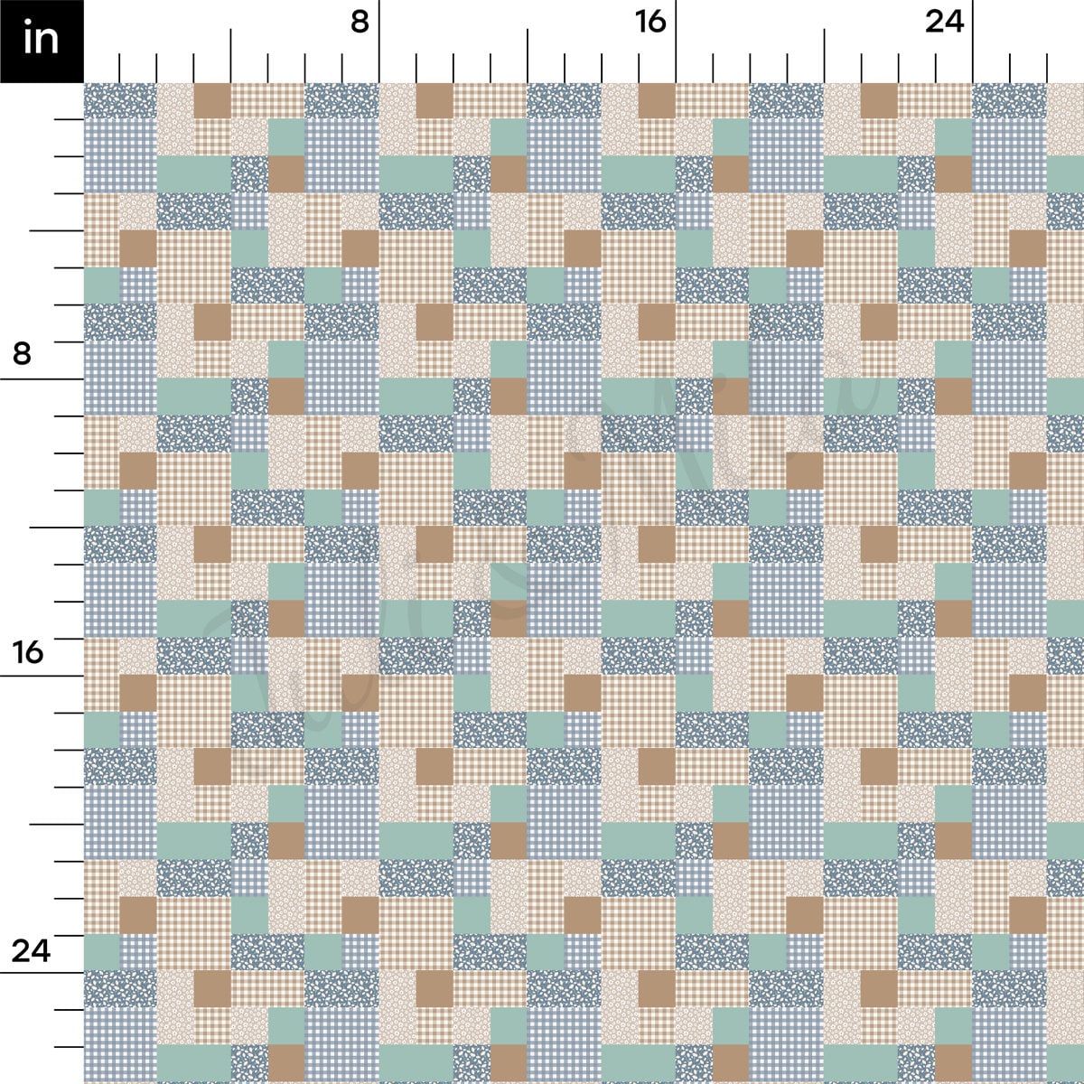 DBP Fabric Double Brushed Polyester DBP2209 Patchwork