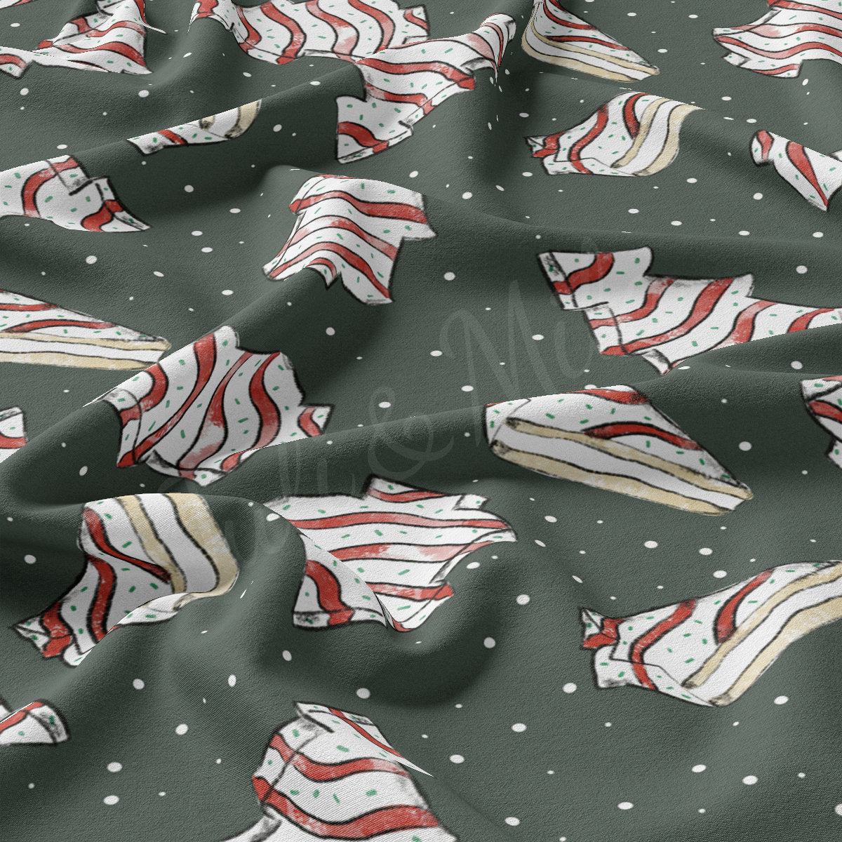 Christmas DBP Fabric Double Brushed Polyester DBP2086