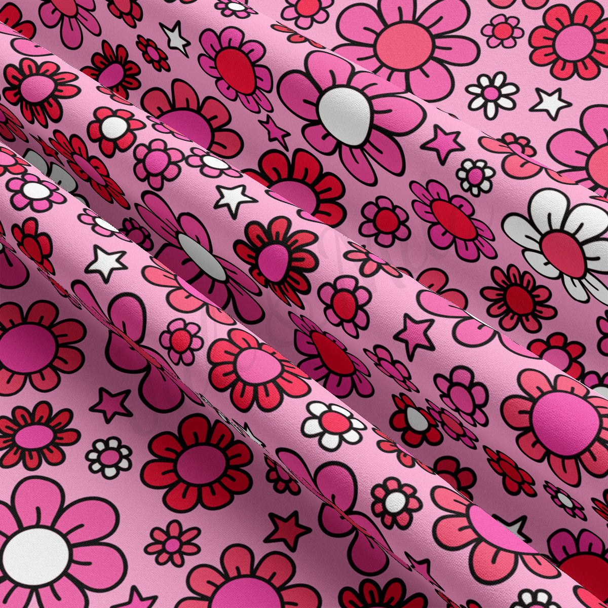 DBP Fabric Double Brushed Polyester DBP2228 Valentine's Day