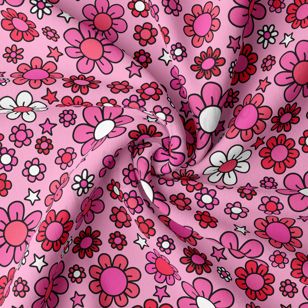 DBP Fabric Double Brushed Polyester DBP2228 Valentine's Day