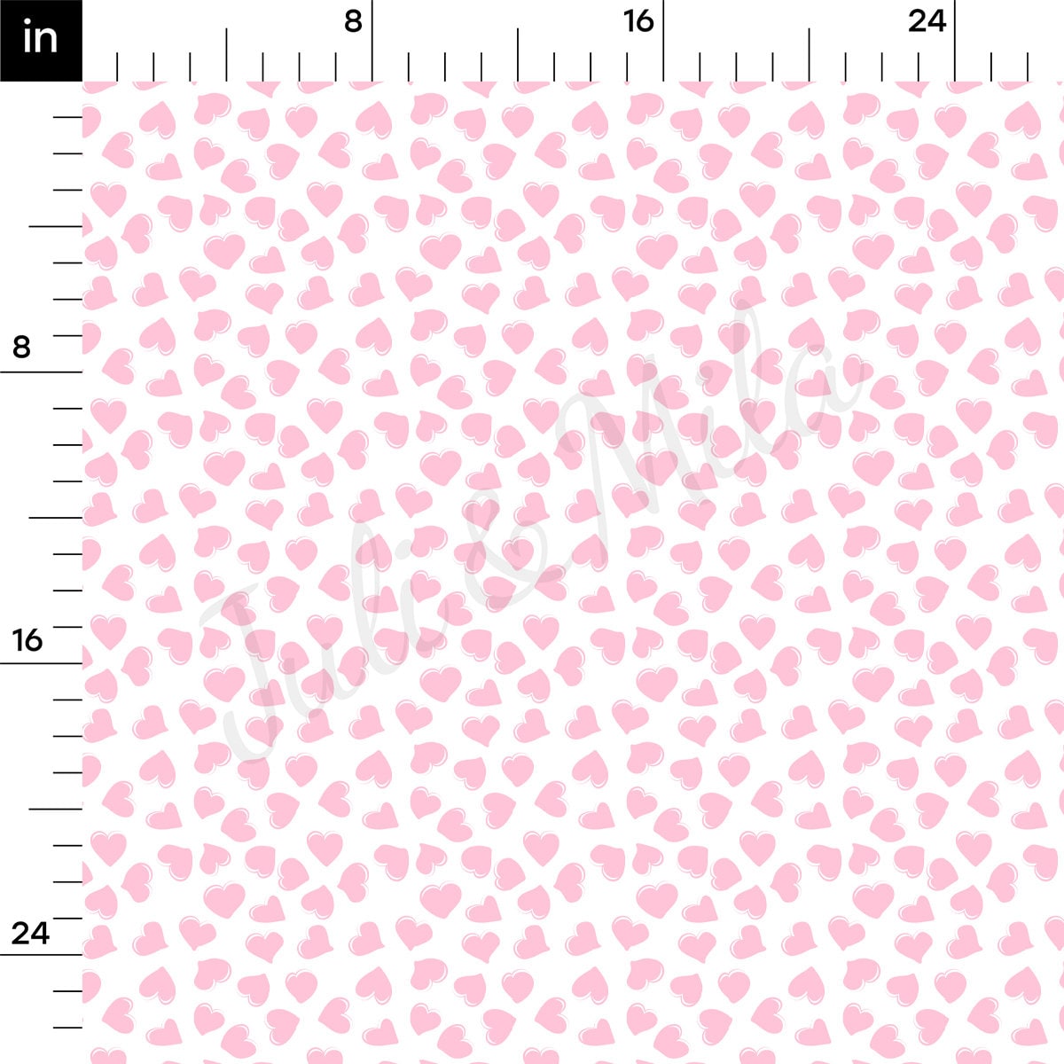 DBP Fabric Double Brushed Polyester DBP2234 Valentine's Day