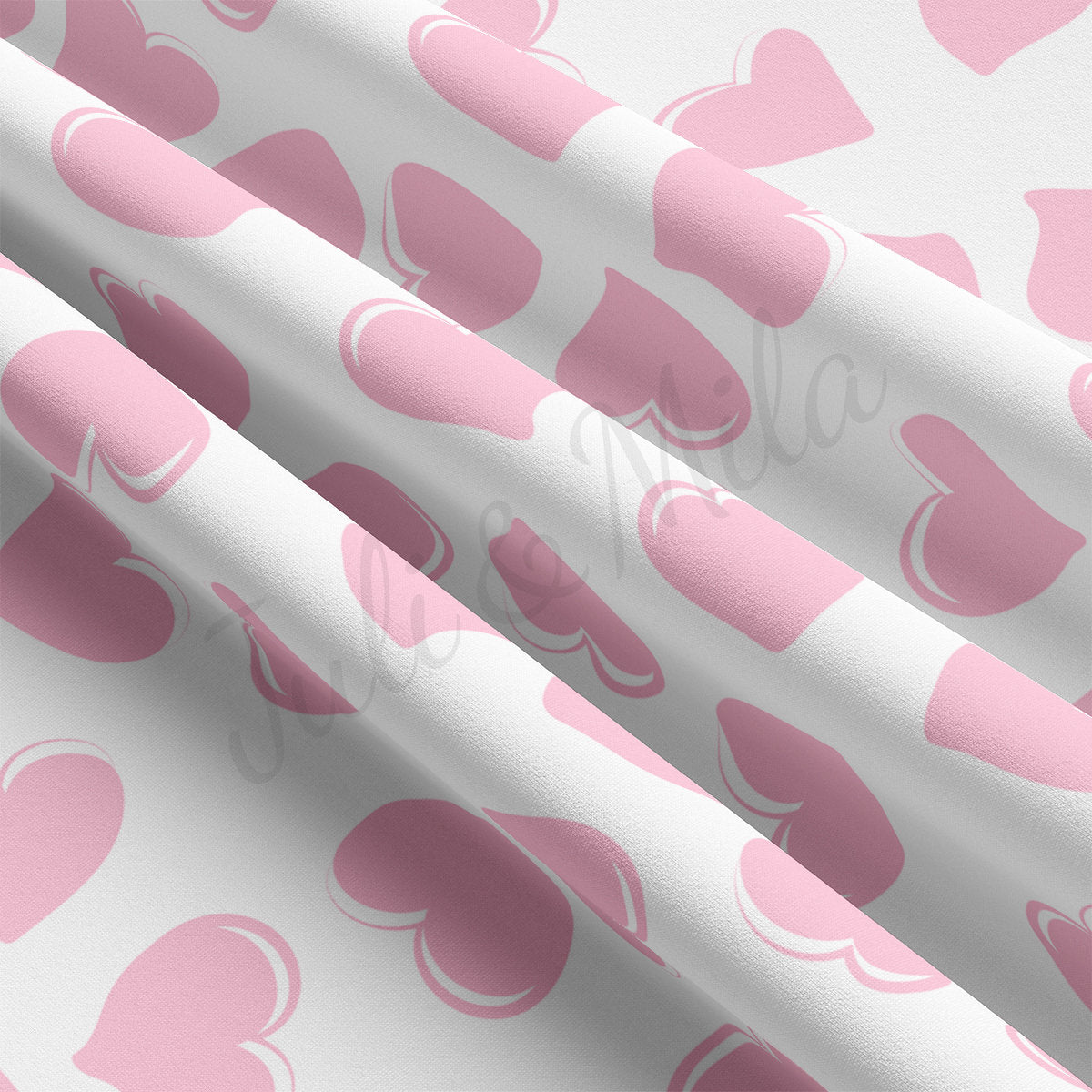 DBP Fabric Double Brushed Polyester DBP2234 Valentine's Day