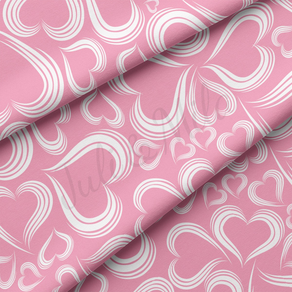 DBP Fabric Double Brushed Polyester DBP2237 Valentine's Day