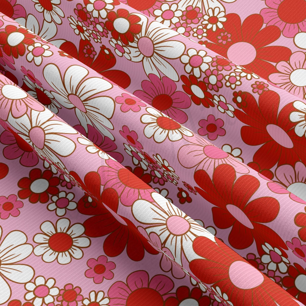 DBP Fabric Double Brushed Polyester DBP2241 Valentine's Day