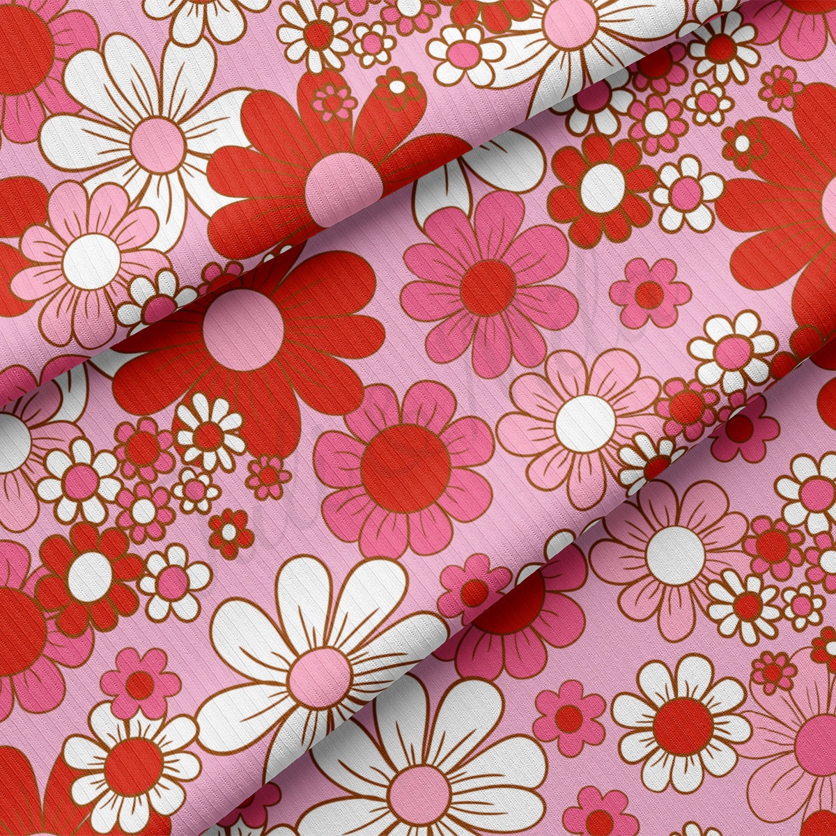 DBP Fabric Double Brushed Polyester DBP2241 Valentine's Day