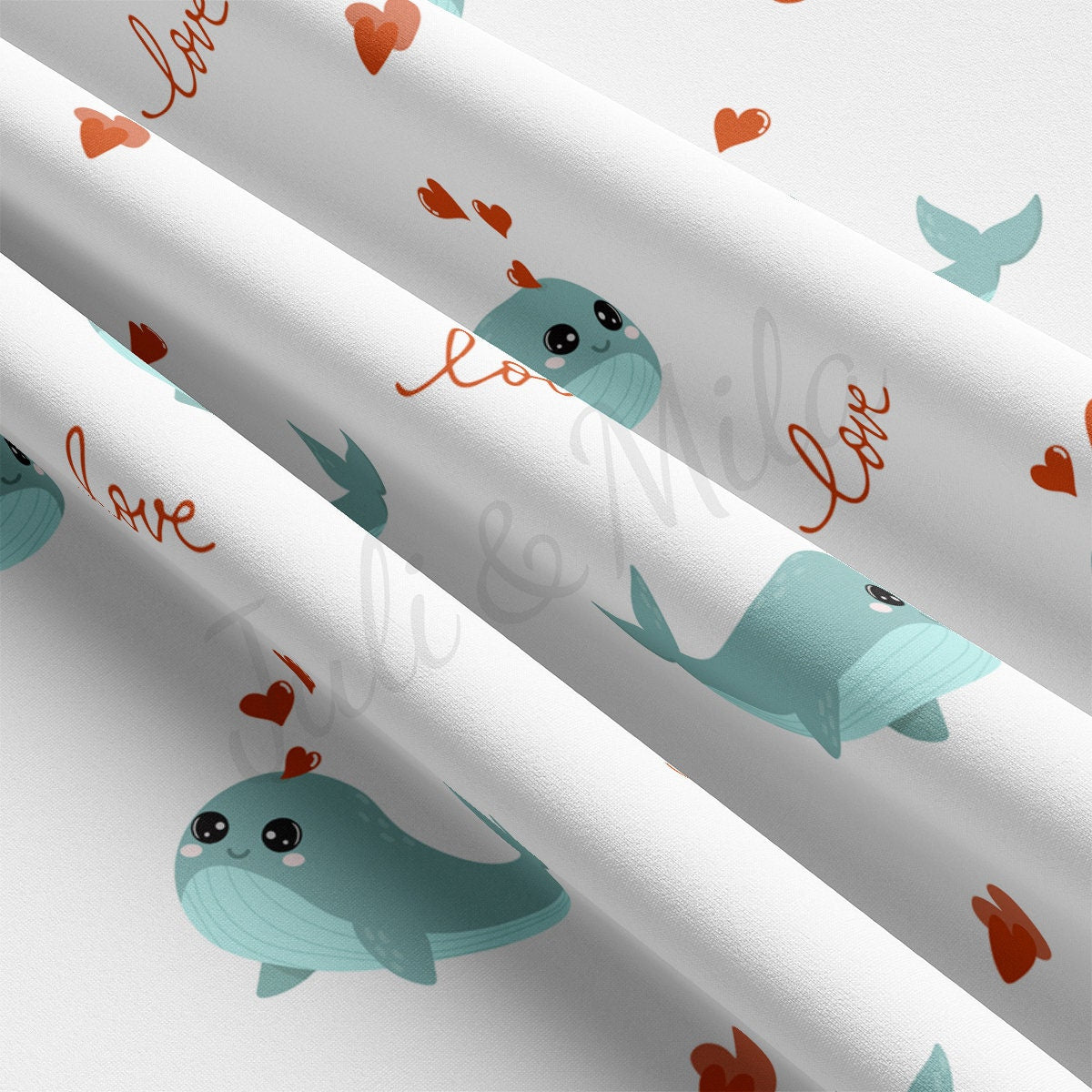 DBP Fabric Double Brushed Polyester DBP2252 Valentine's Day