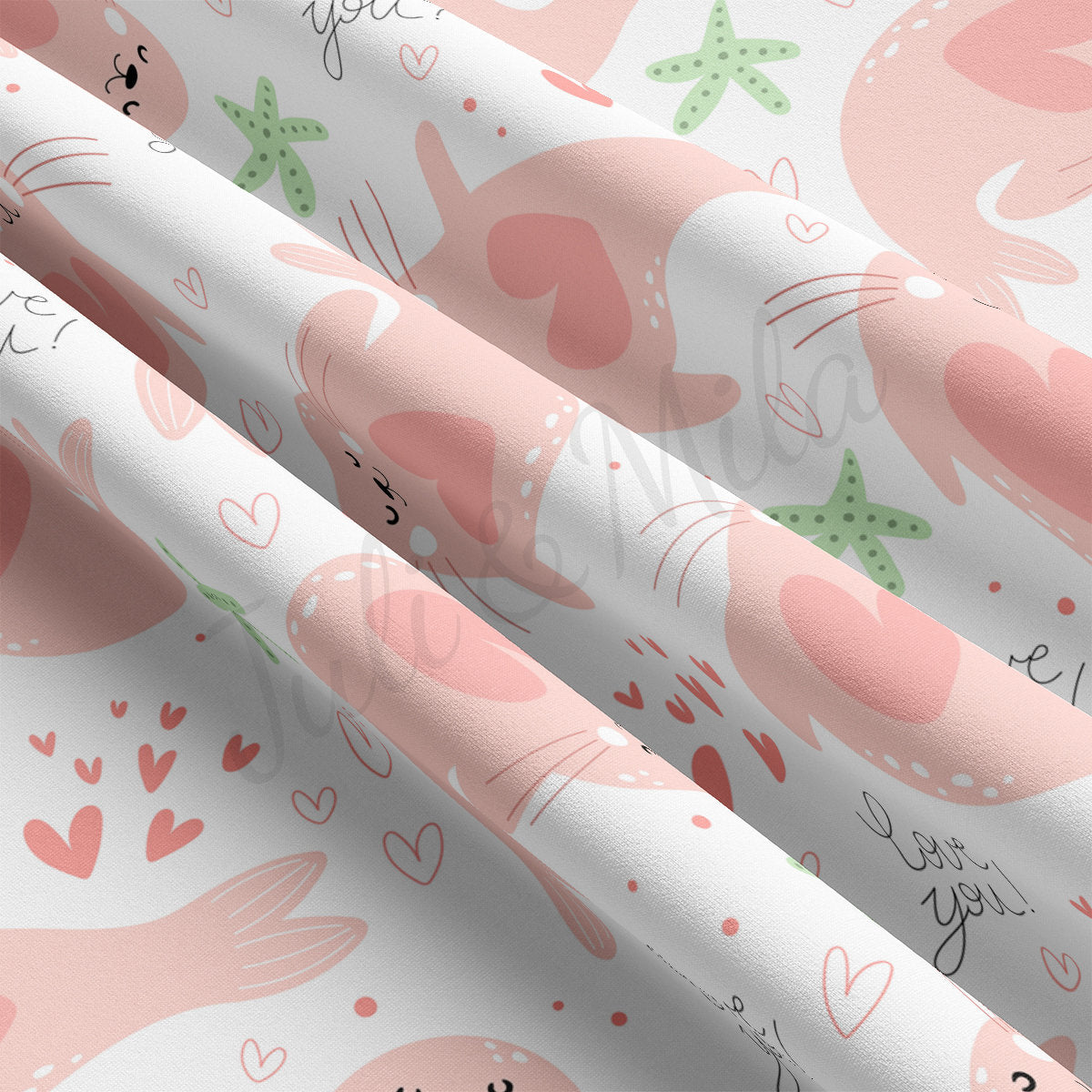 DBP Fabric Double Brushed Polyester DBP2258 Valentine's Day