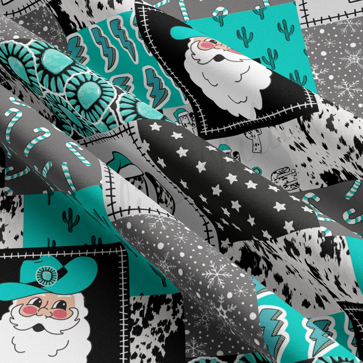 DBP Fabric Double Brushed Polyester DBP2096 Christmas