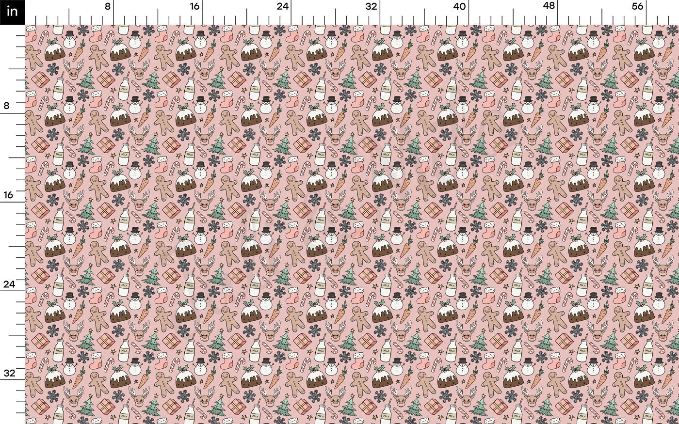 DBP Fabric Double Brushed Polyester DBP2102 Christmas