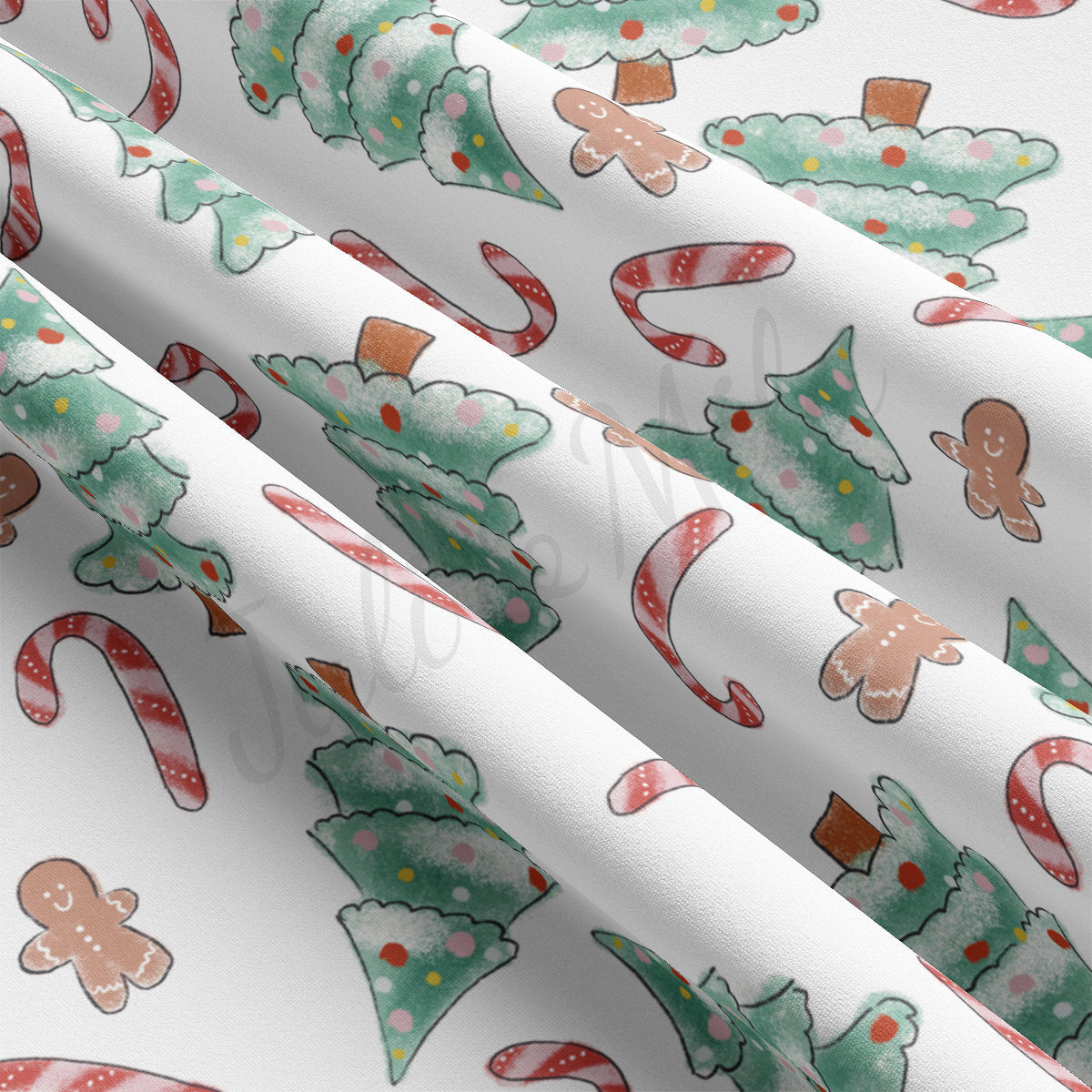 DBP Fabric Double Brushed Polyester DBP2103 Christmas