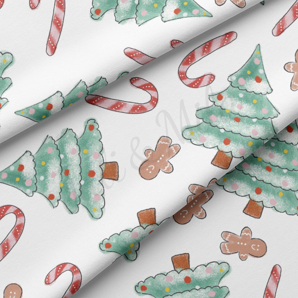 DBP Fabric Double Brushed Polyester DBP2103 Christmas