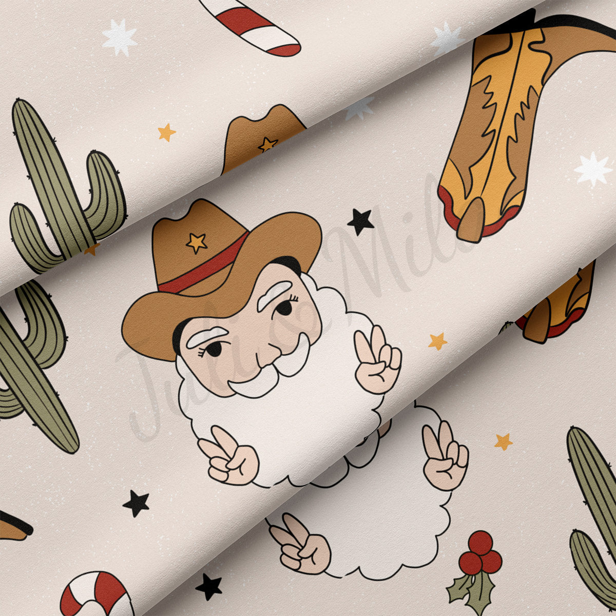 DBP Fabric Double Brushed Polyester DBP2106 Christmas