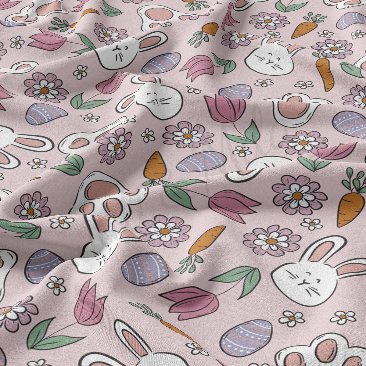 DBP Fabric Double Brushed Polyester DBP2110 Easter