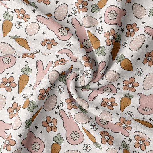 DBP Fabric Double Brushed Polyester DBP2111 Easter