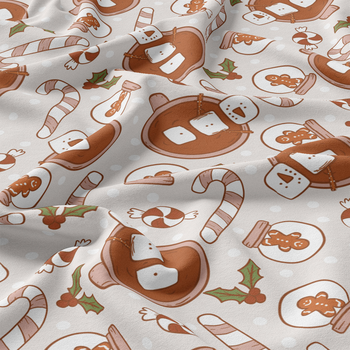 DBP Fabric Double Brushed Polyester DBP2120 Christmas