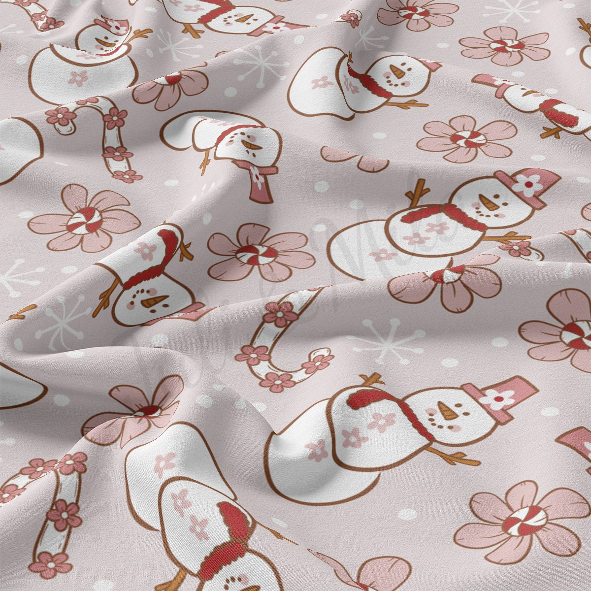 DBP Fabric Double Brushed Polyester DBP2141 Christmas