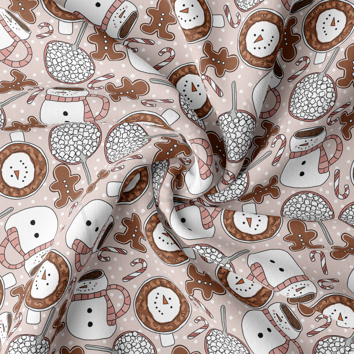 DBP Fabric Double Brushed Polyester DBP2150 Christmas