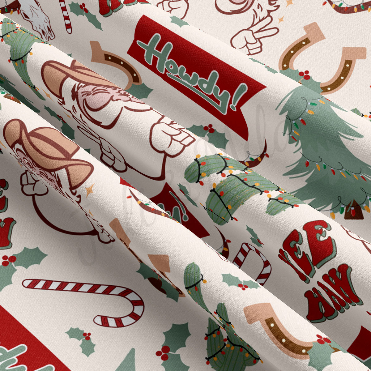 DBP Fabric Double Brushed Polyester DBP2157 Christmas