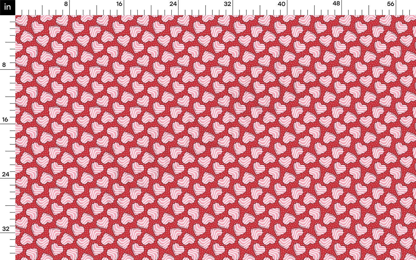 Rib Knit Fabric RBK2257 Valentine's Day