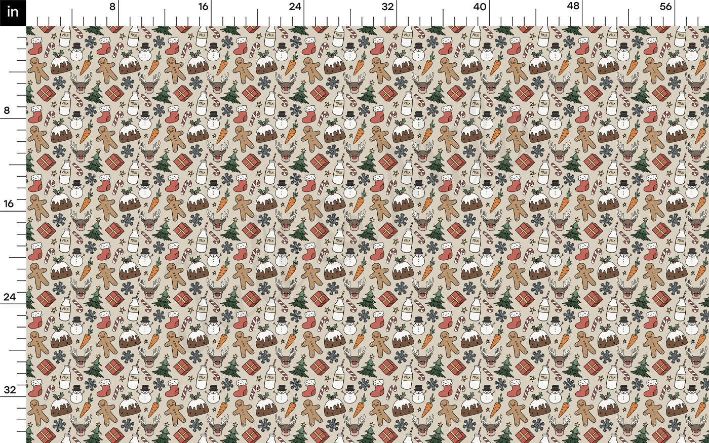 Rib Knit Fabric  RBK2101 Christmas