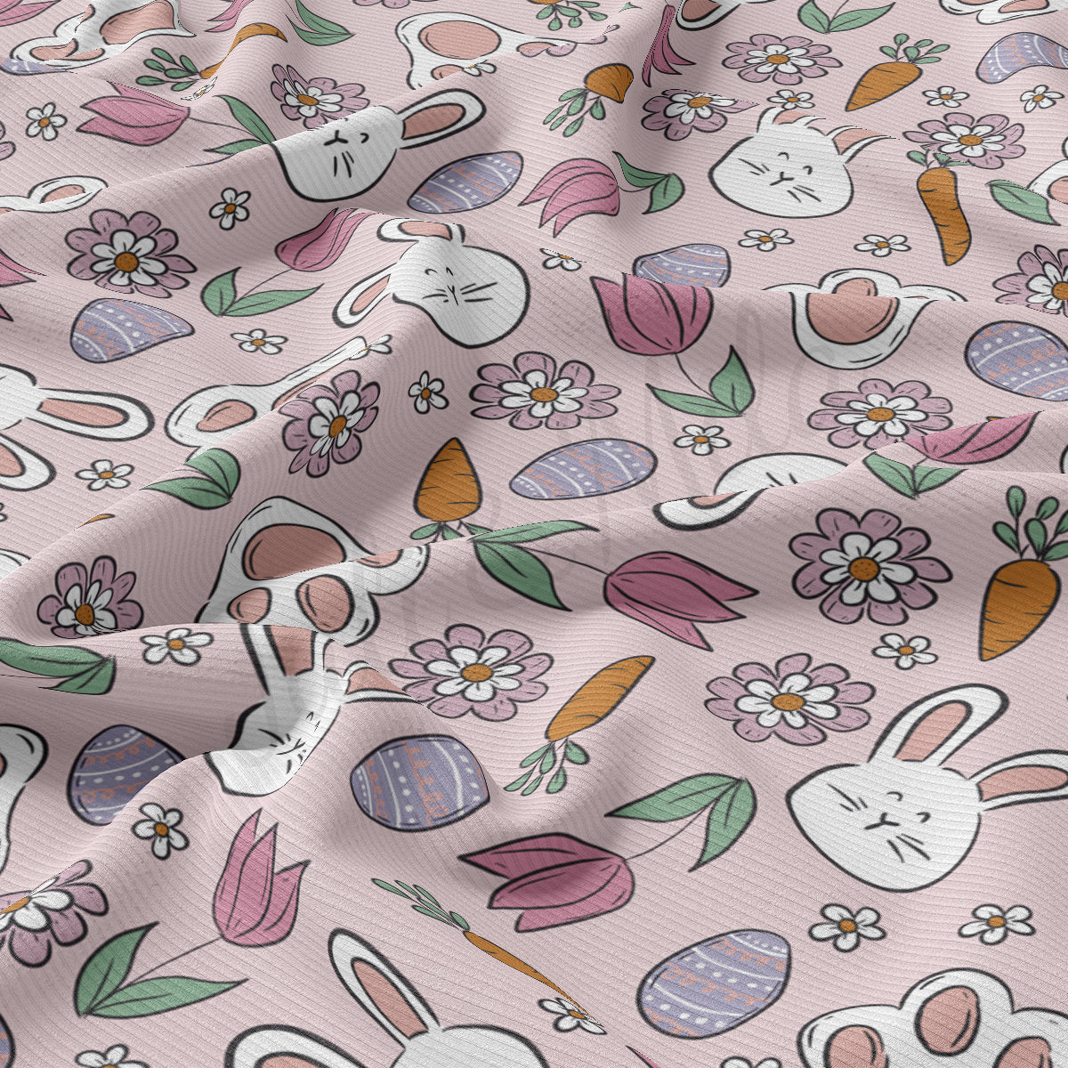 Rib Knit Fabric   RBK2110 Easter
