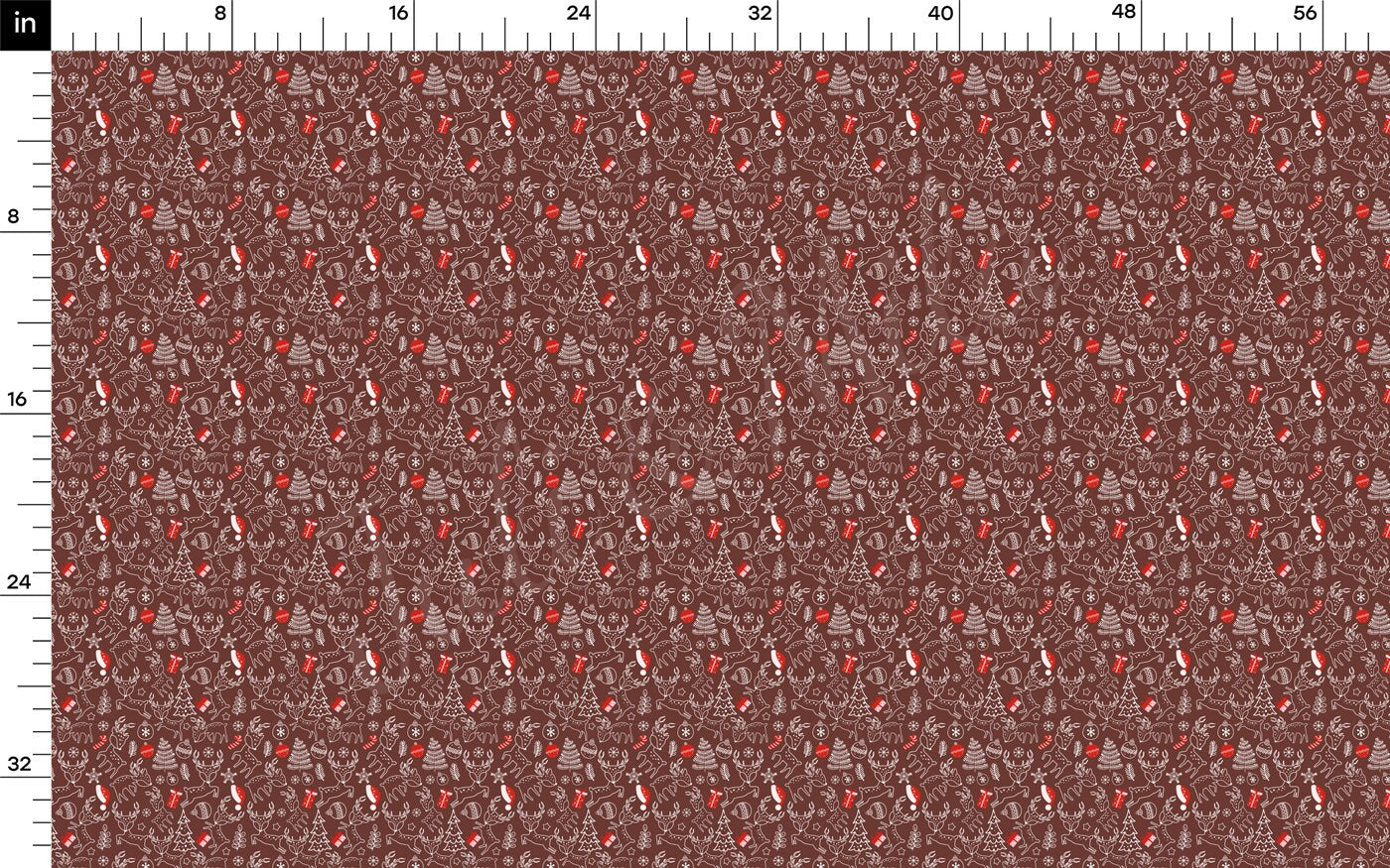 100% Cotton Fabric CTN2164 Christmas