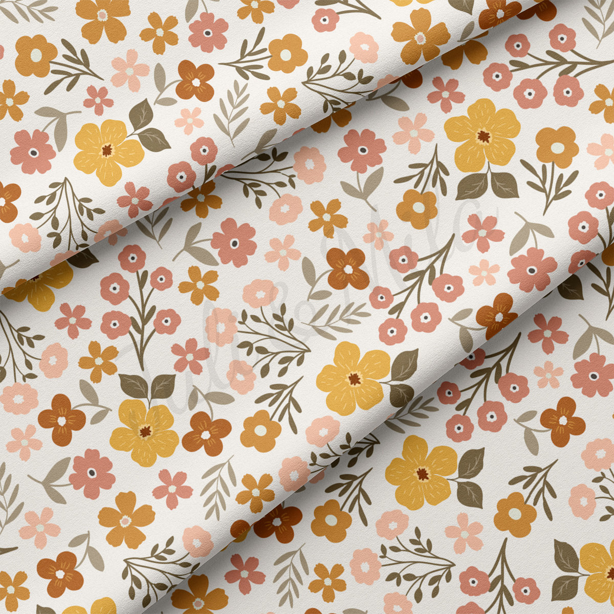 Floral DBP Fabric Double Brushed Polyester DBP2177