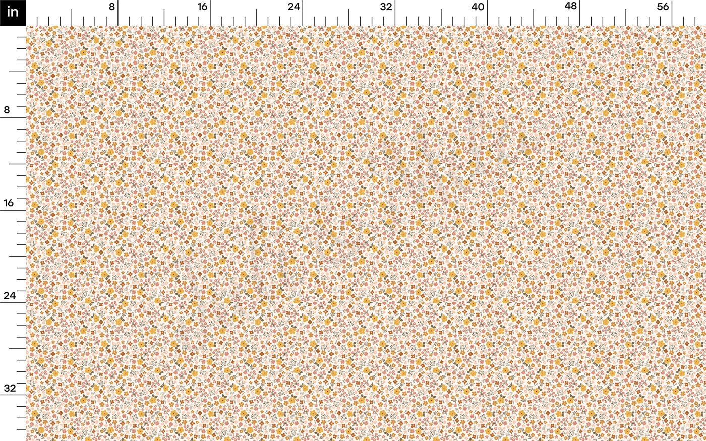 Floral DBP Fabric Double Brushed Polyester DBP2177